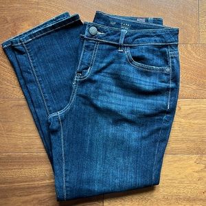 Capri Jeans-Simply Vera Wang/Mid Rise Denim